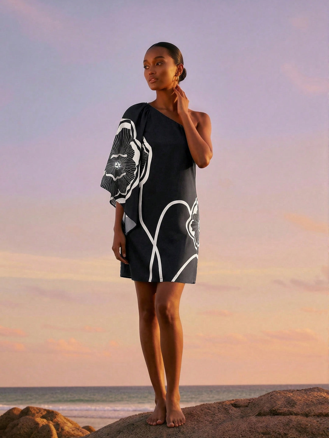 Rochie scurtă SHEIN, negru