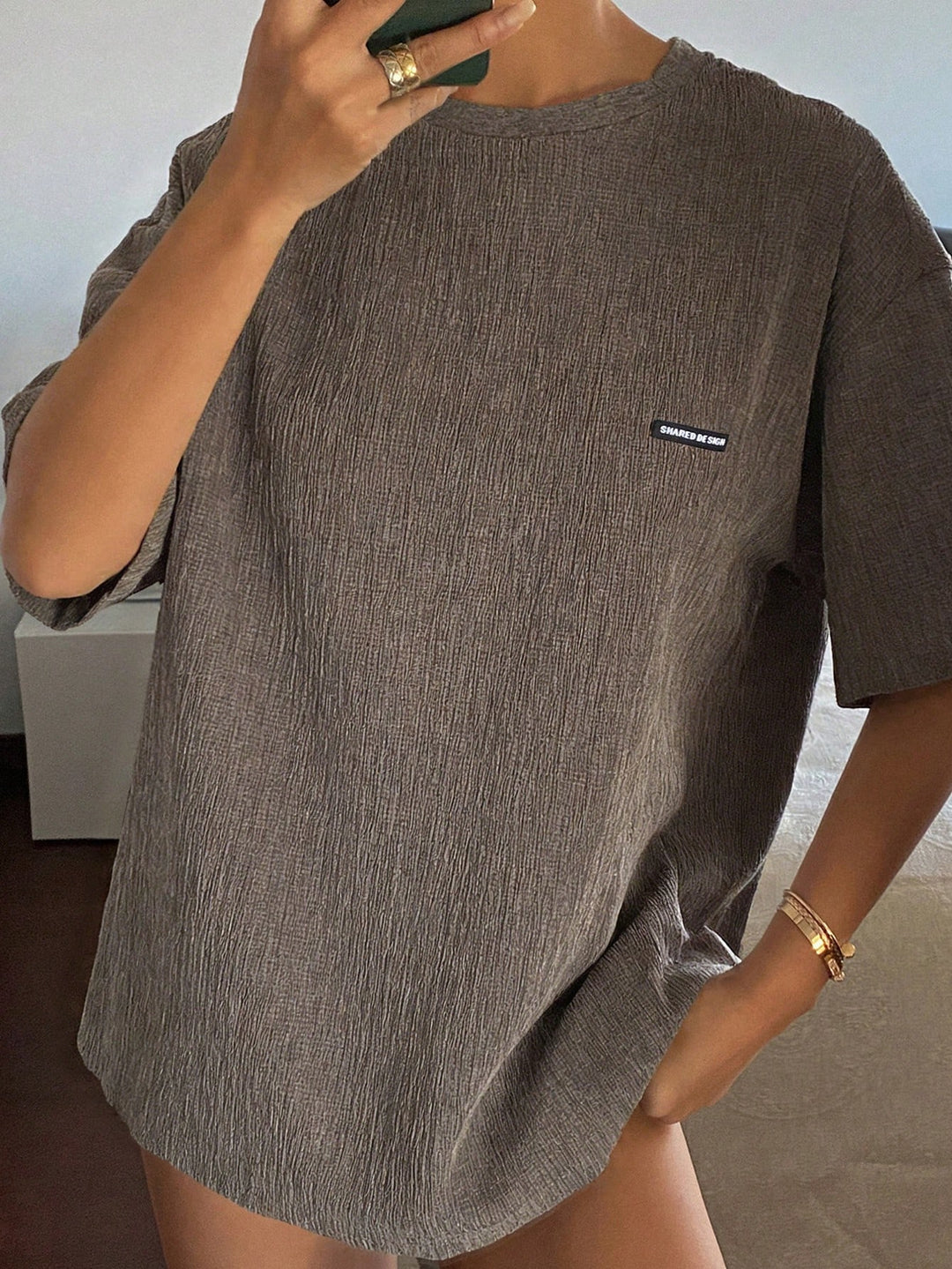 Tricou SHEIN, maro