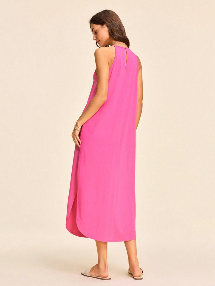 Rochie maxi SHEIN, roz