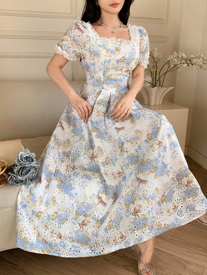 Rochie maxi SHEIN, albastru