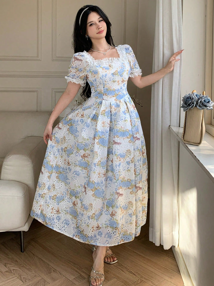 Rochie maxi SHEIN, albastru