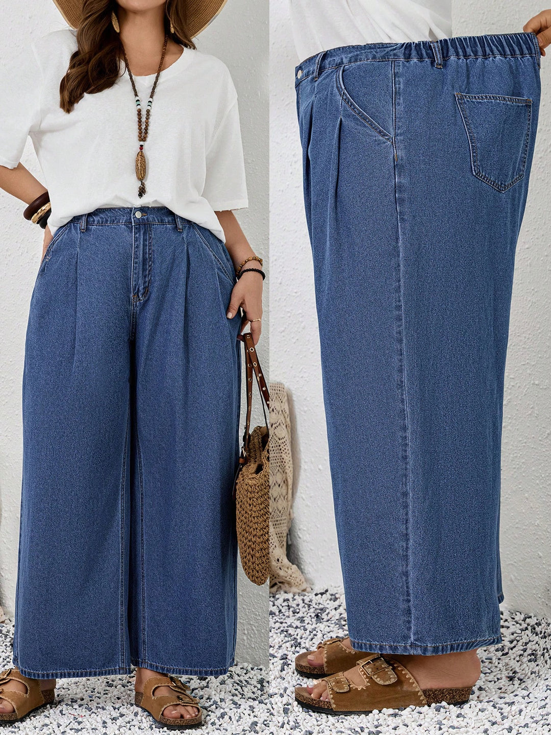 Jeans SHEIN, albastru
