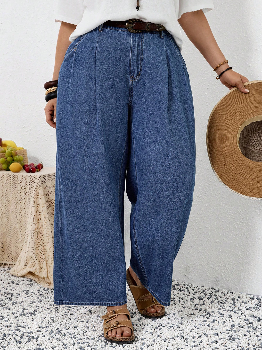 Jeans SHEIN, albastru