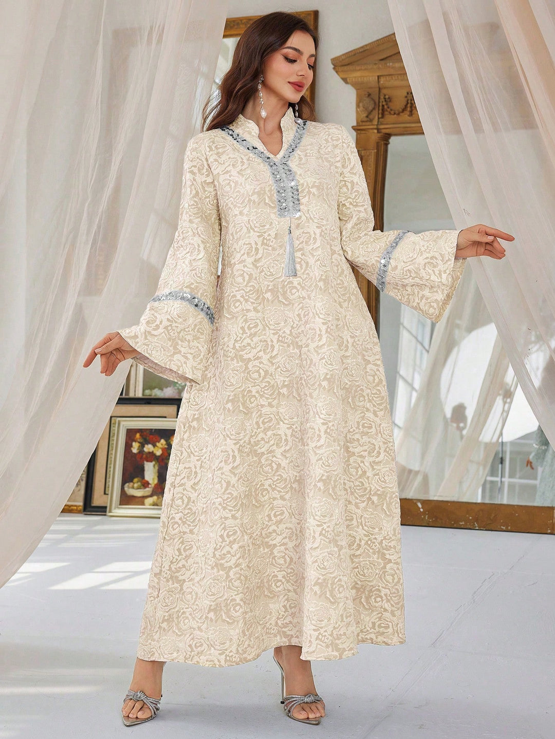 Rochie SHEIN, kaki