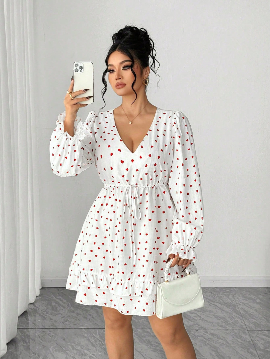 Rochie SHEIN, alb