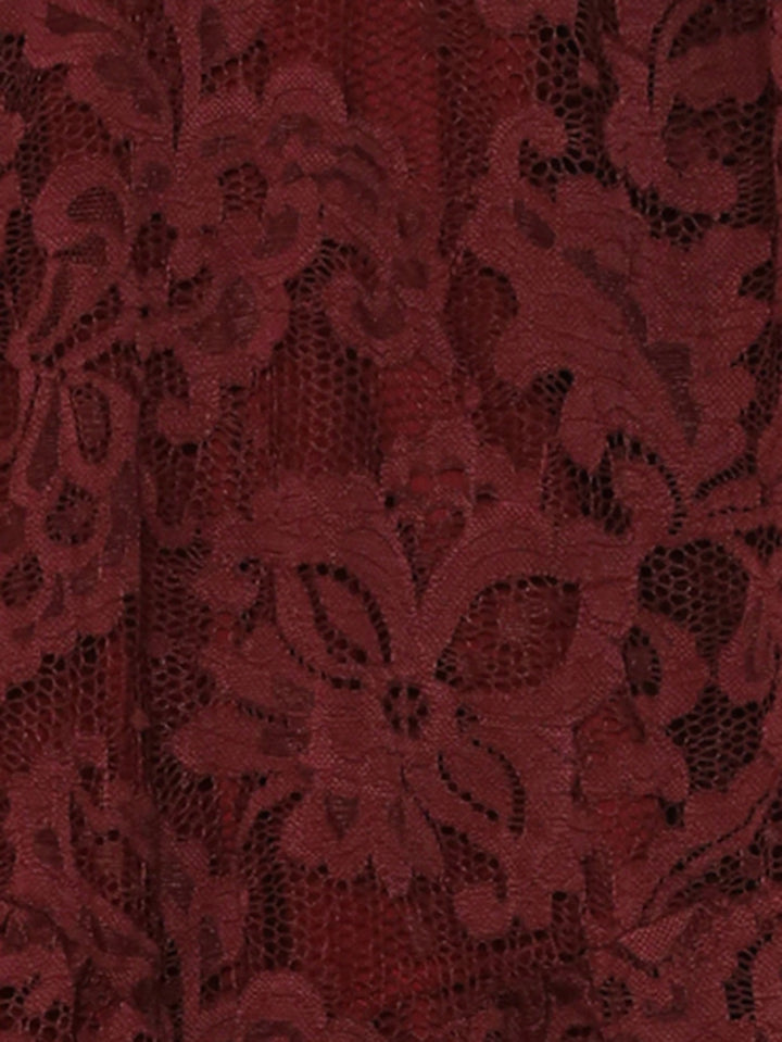 Rochie midi SHEIN, vișiniu