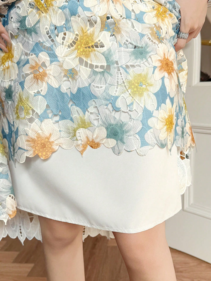 Rochie scurtă SHEIN, albastru