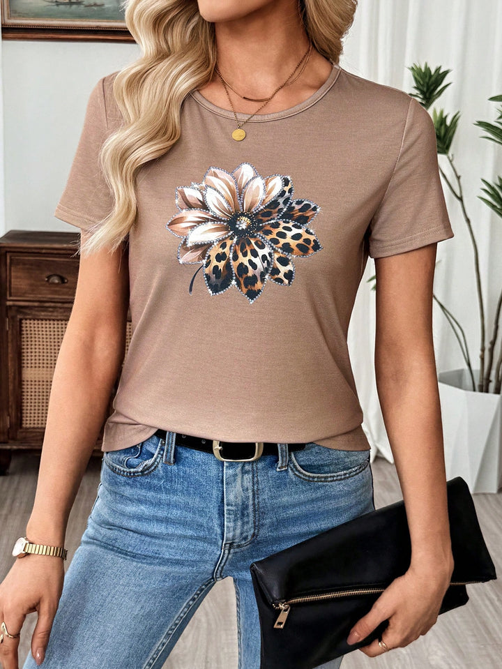 Tricou SHEIN, bej