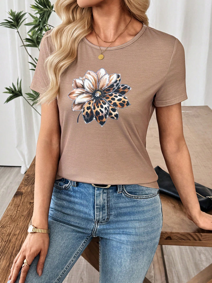 Tricou SHEIN, bej