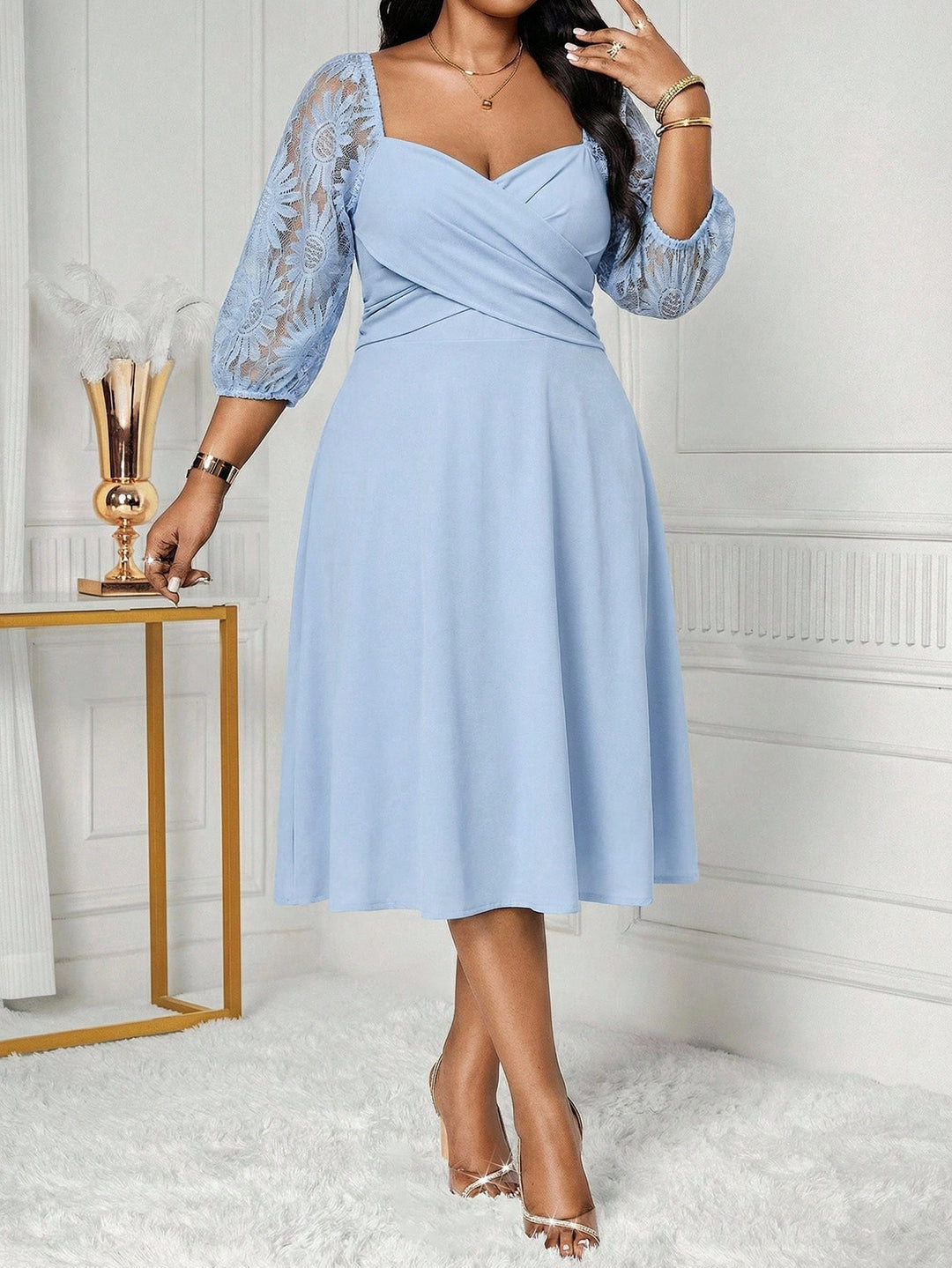 Rochie SHEIN, albastru