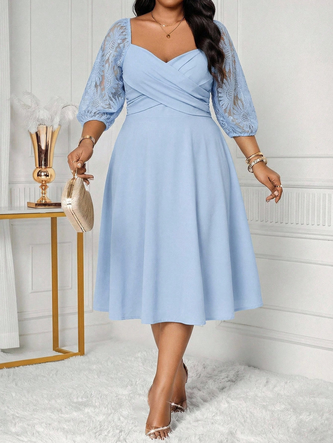 Rochie SHEIN, albastru