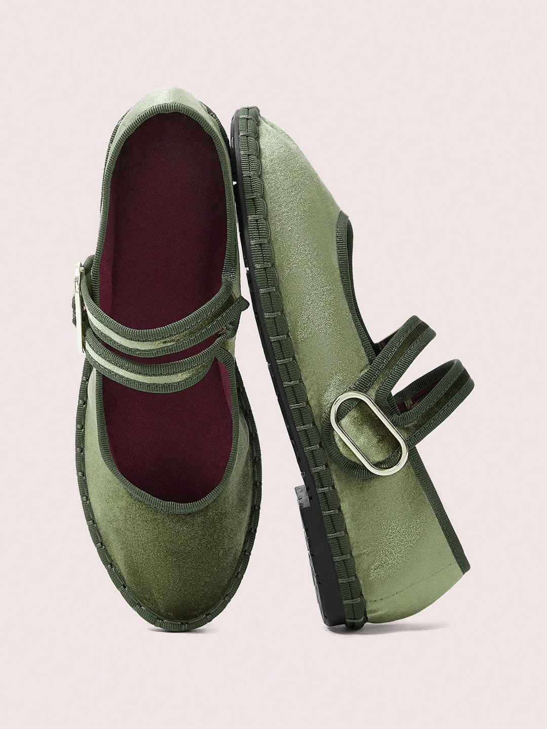SHEIN balerinacipő, khaki