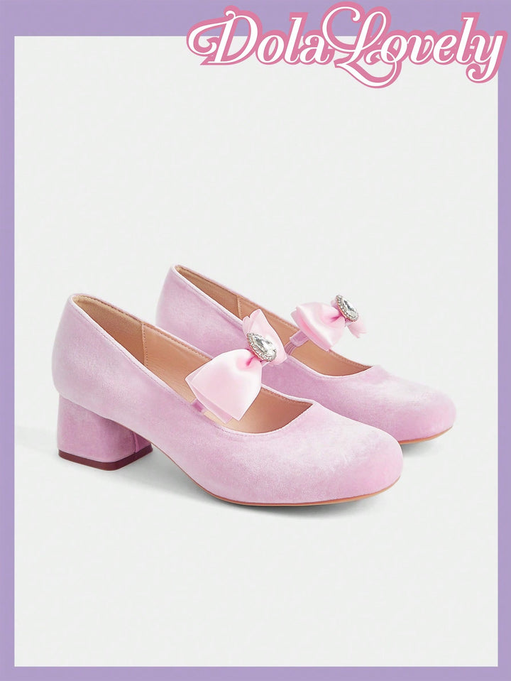Pantofi cu toc SHEIN, roz