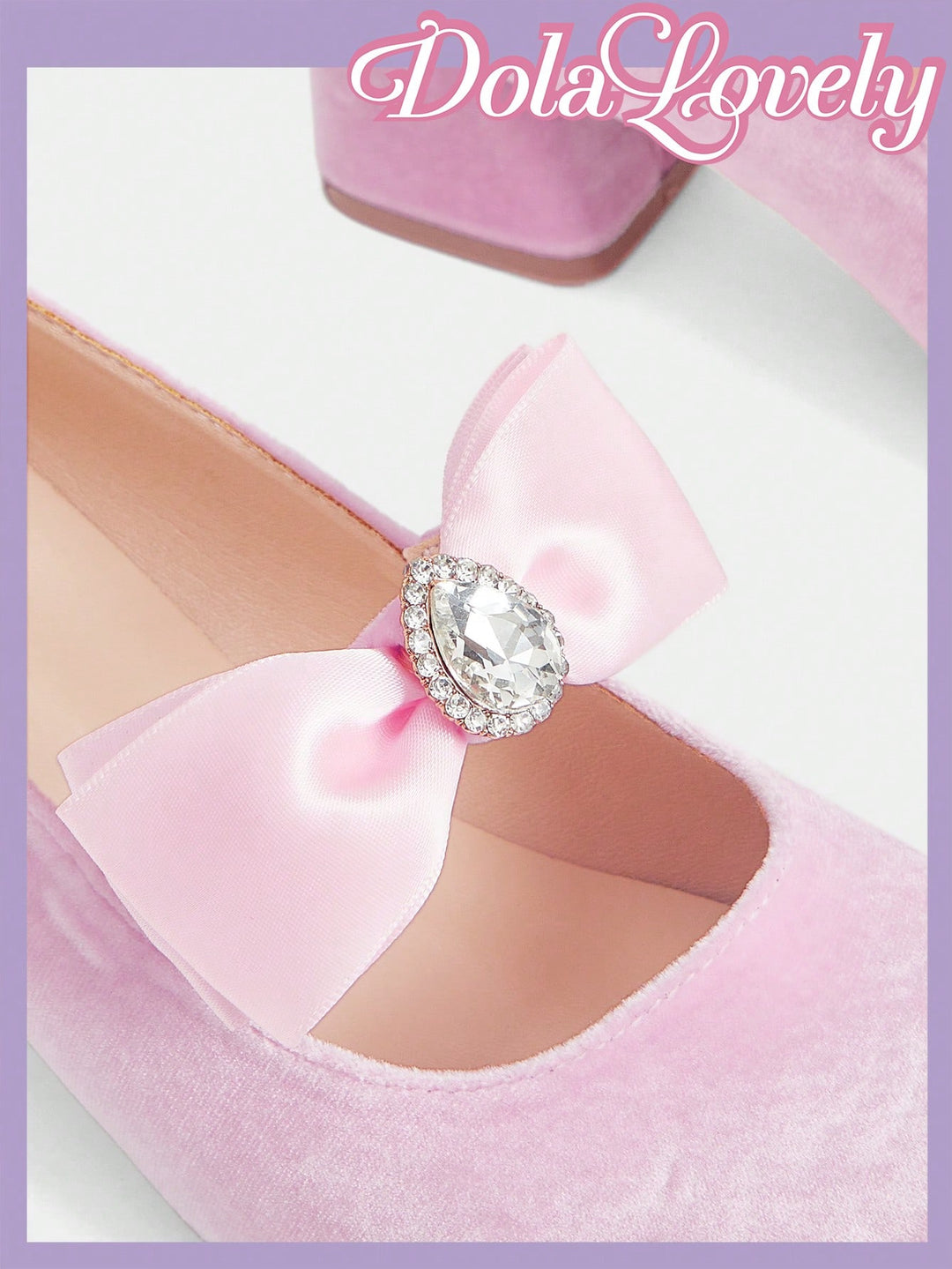 Pantofi cu toc SHEIN, roz