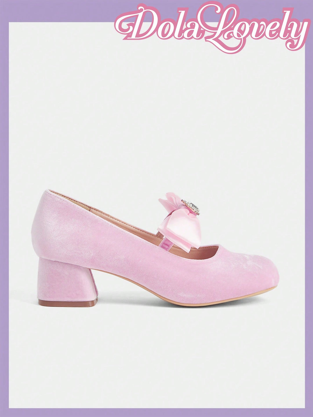 Pantofi cu toc SHEIN, roz