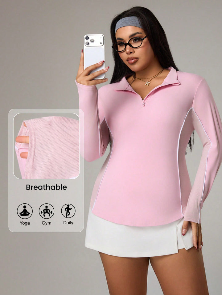 Hanorac sport SHEIN, roz