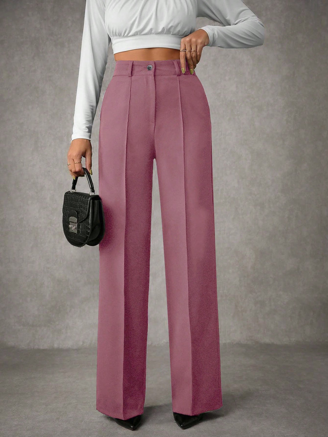 Pantalon SHEIN, roz