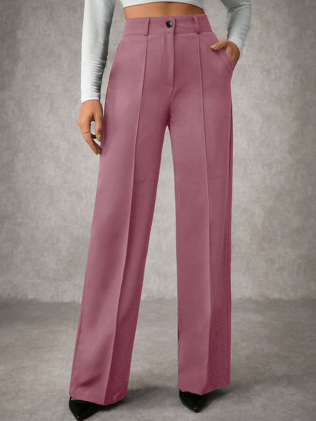 Pantalon SHEIN, roz