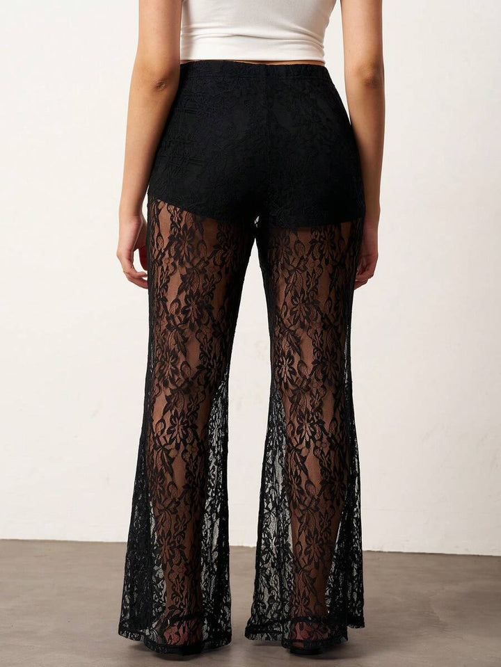 Pantaloni SHEIN, negru
