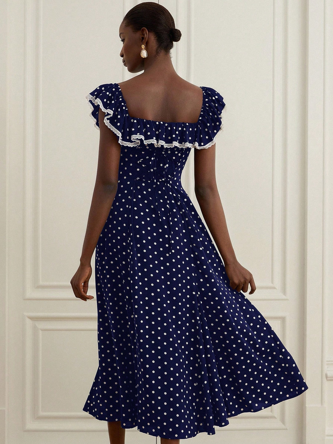 Rochie midi SHEIN, albastru