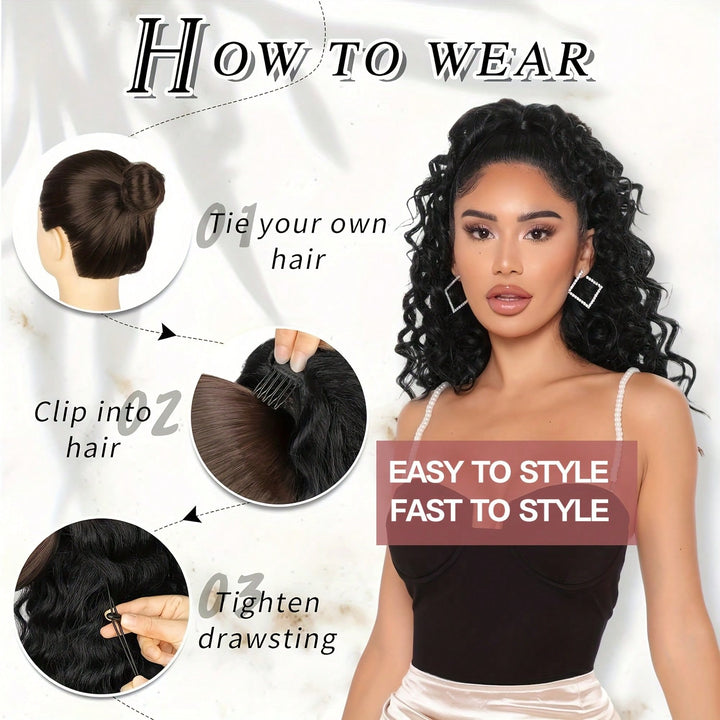 Extensie SHEIN, negru