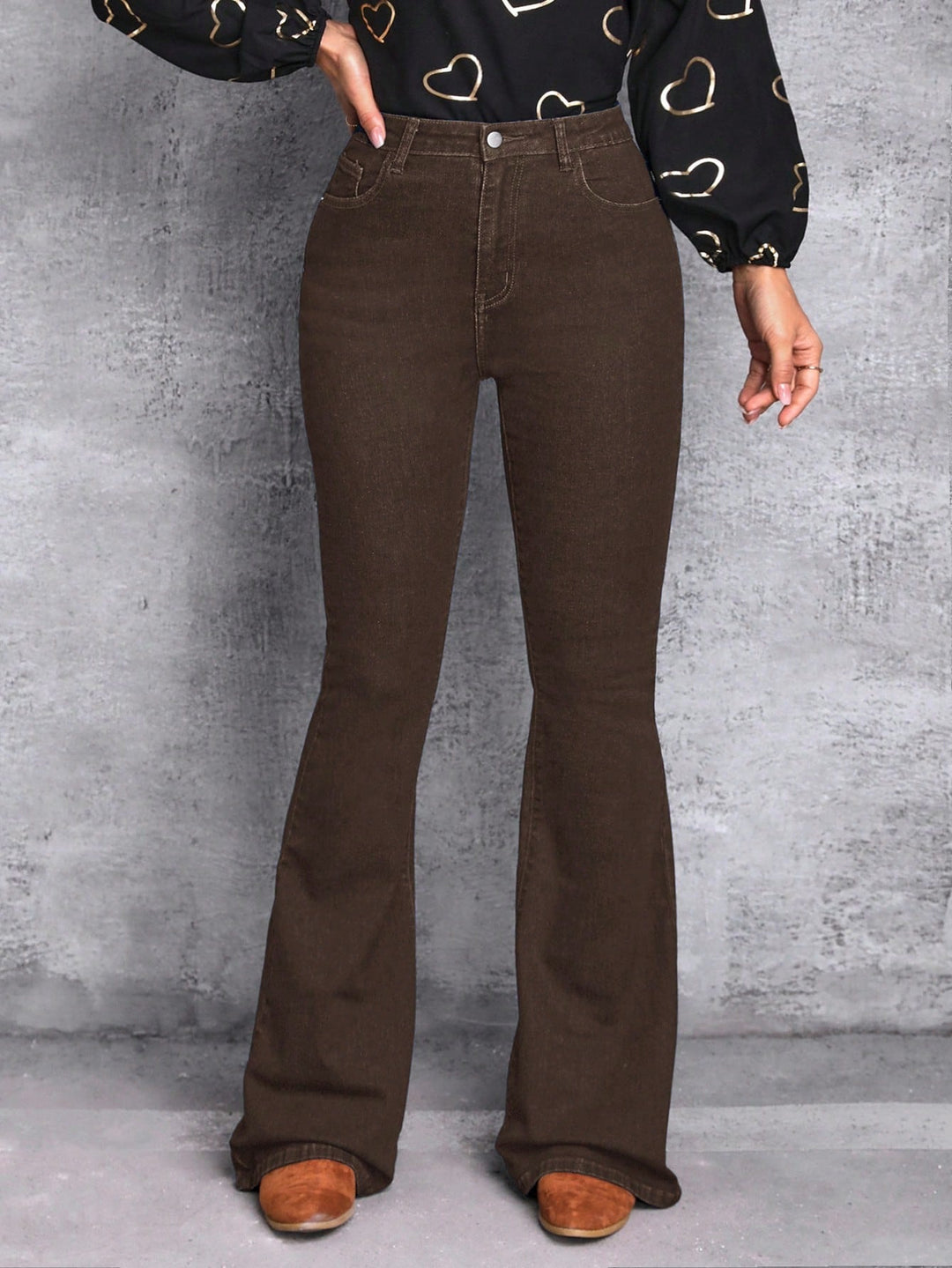 Jeans SHEIN, maro