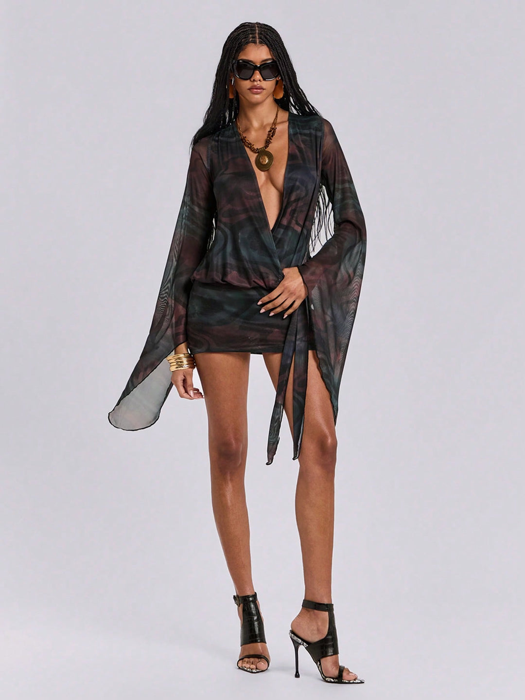 Rochie mini SHEIN, mix culori