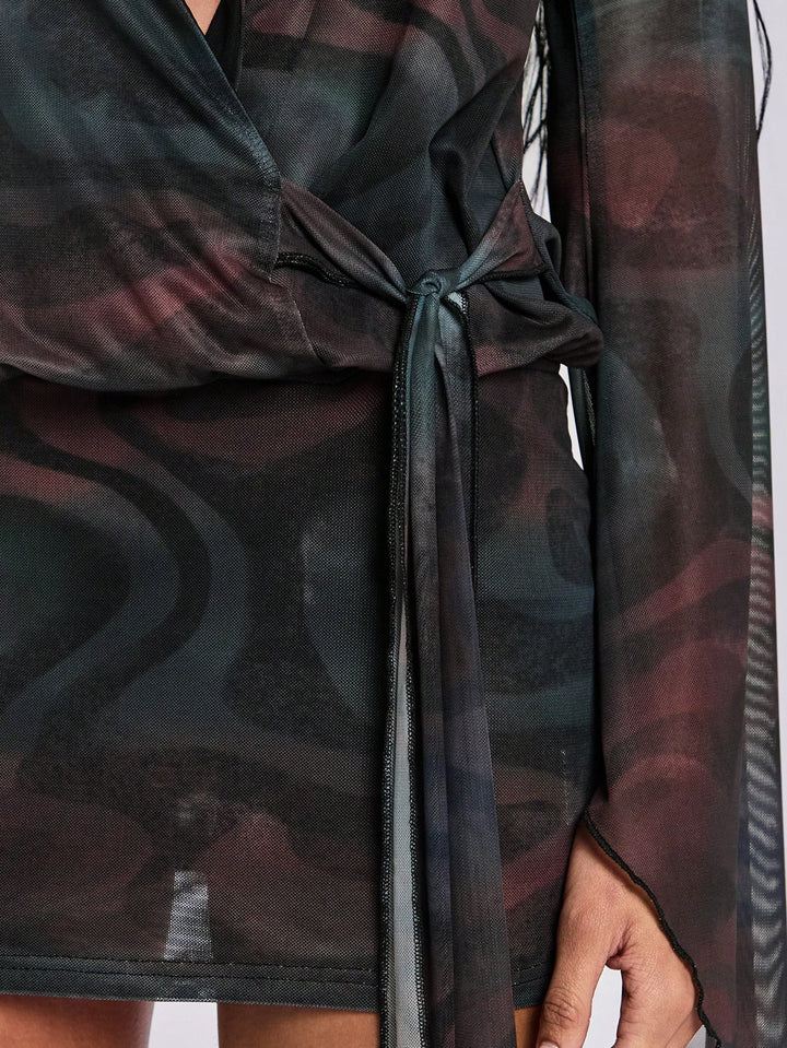 Rochie mini SHEIN, mix culori