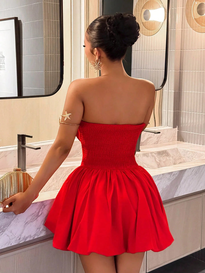 Rochie mini SHEIN, rosu