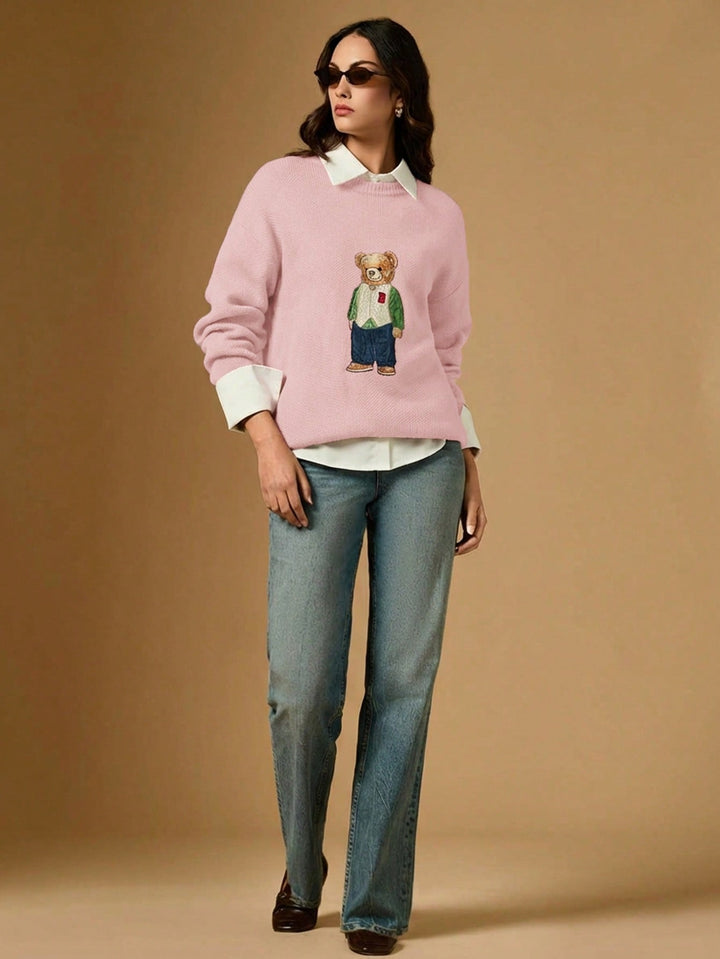 Pulover SHEIN, roz