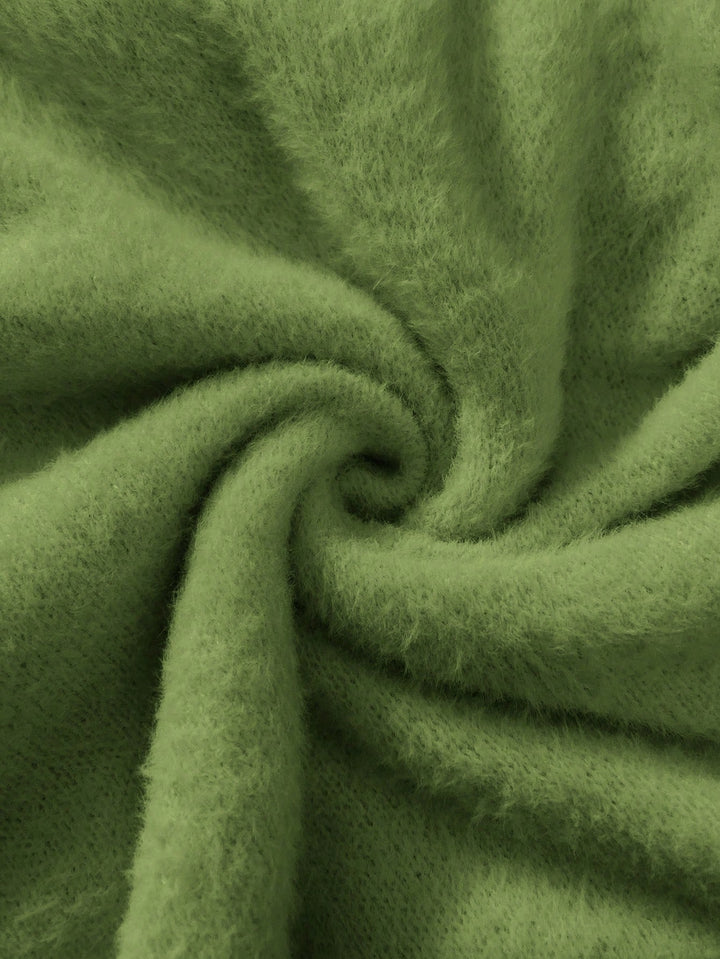 Pulover SHEIN, verde