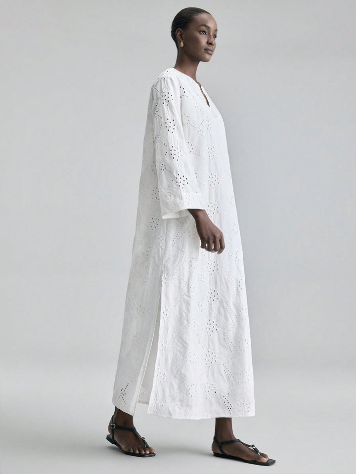 Rochie maxi SHEIN, alb