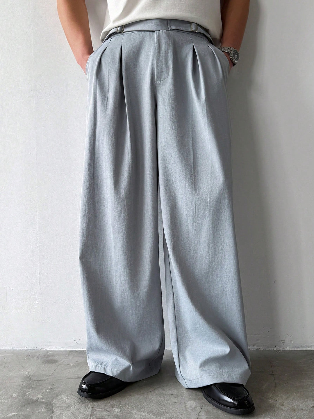 Pantalon SHEIN, albastru