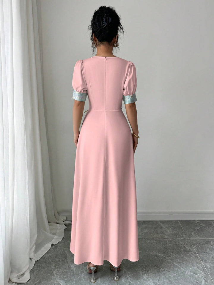 Rochie maxi SHEIN, mix culori