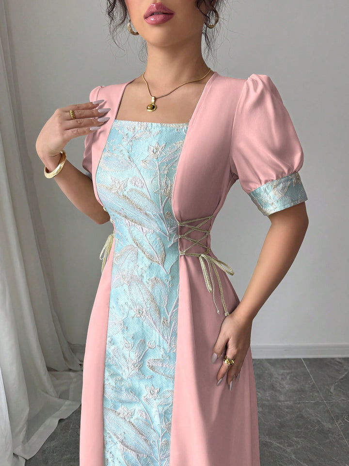 Rochie maxi SHEIN, mix culori