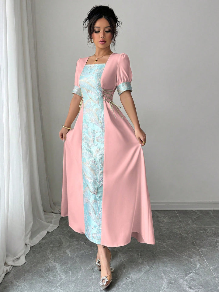 Rochie maxi SHEIN, mix culori