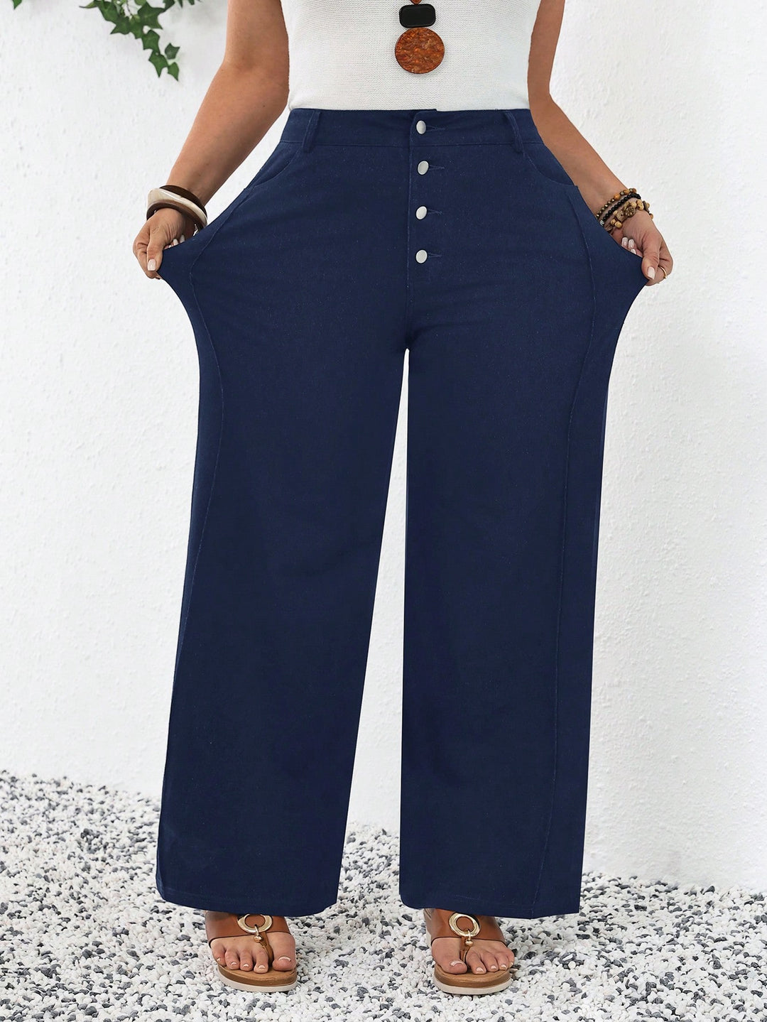 Jeans SHEIN, albastru