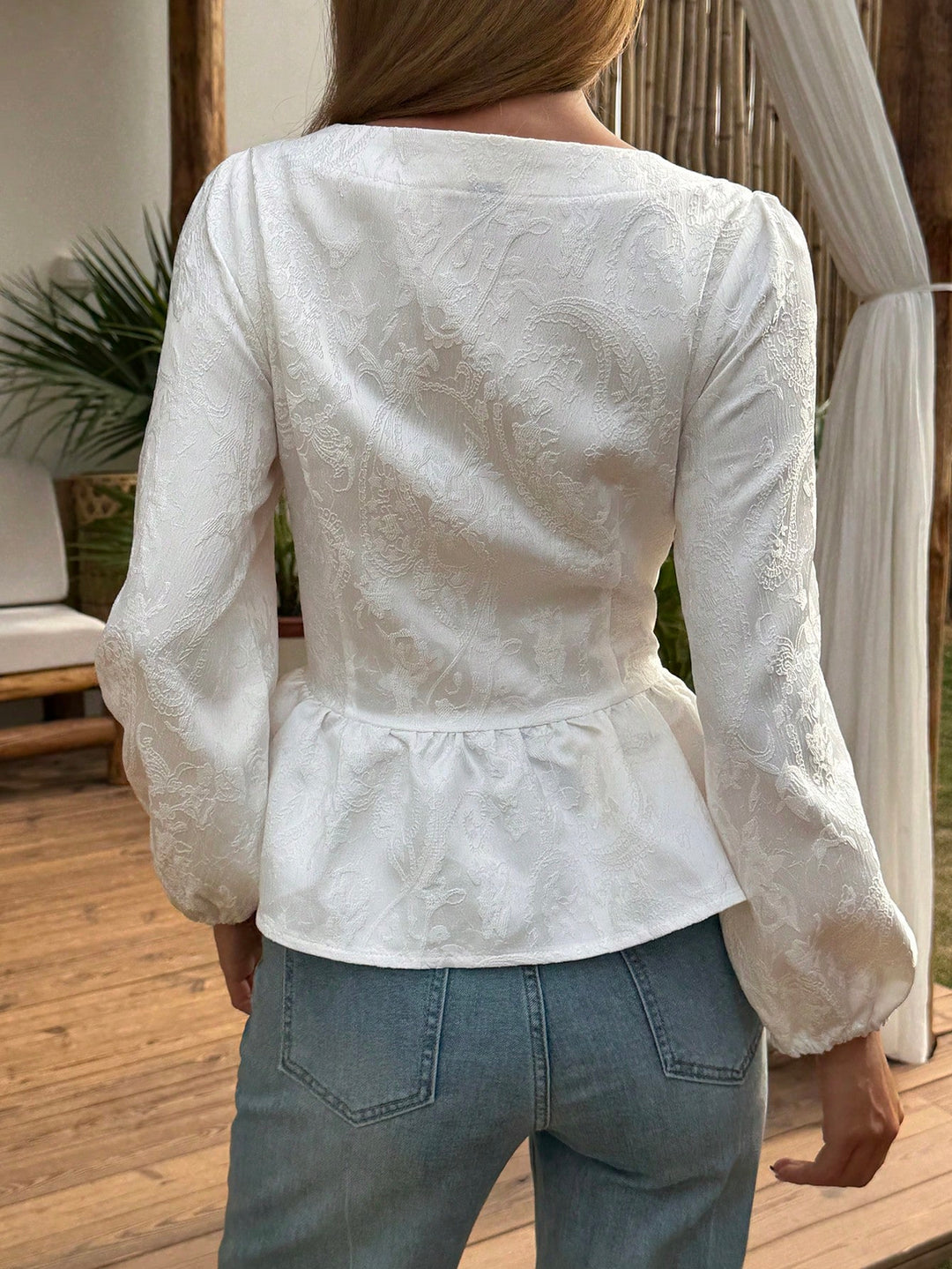 Bluza SHEIN, alb