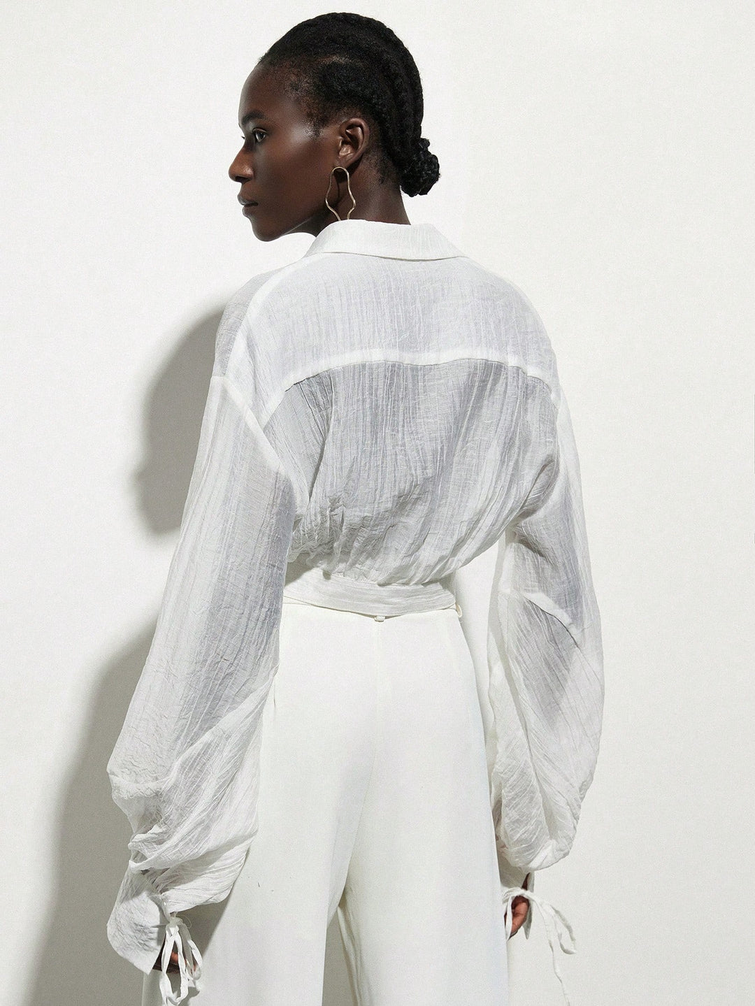 Top SHEIN, alb