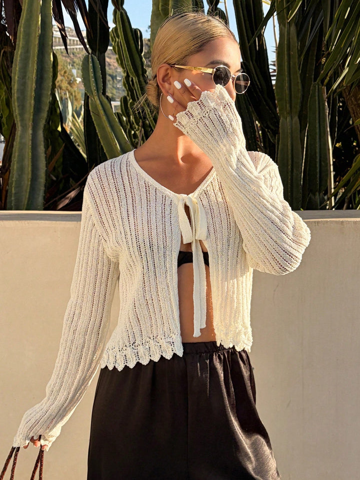 Cardigan SHEIN, bej