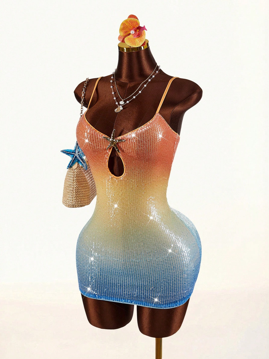 Rochie mini SHEIN, mix culori