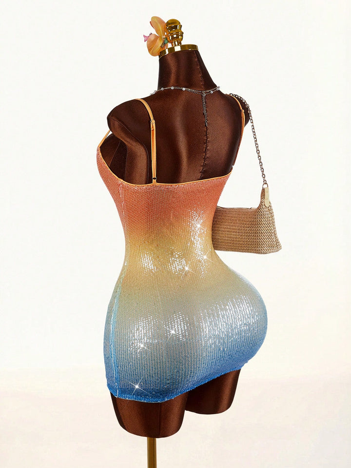 Rochie mini SHEIN, mix culori