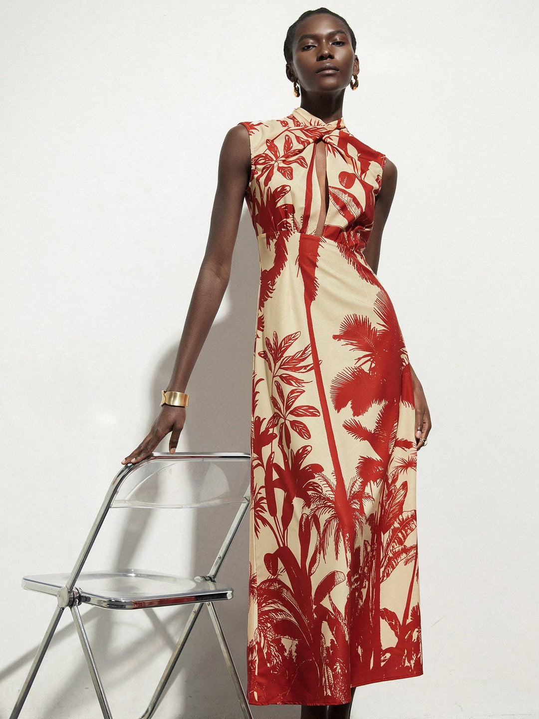 Rochie maxi SHEIN, mix culori