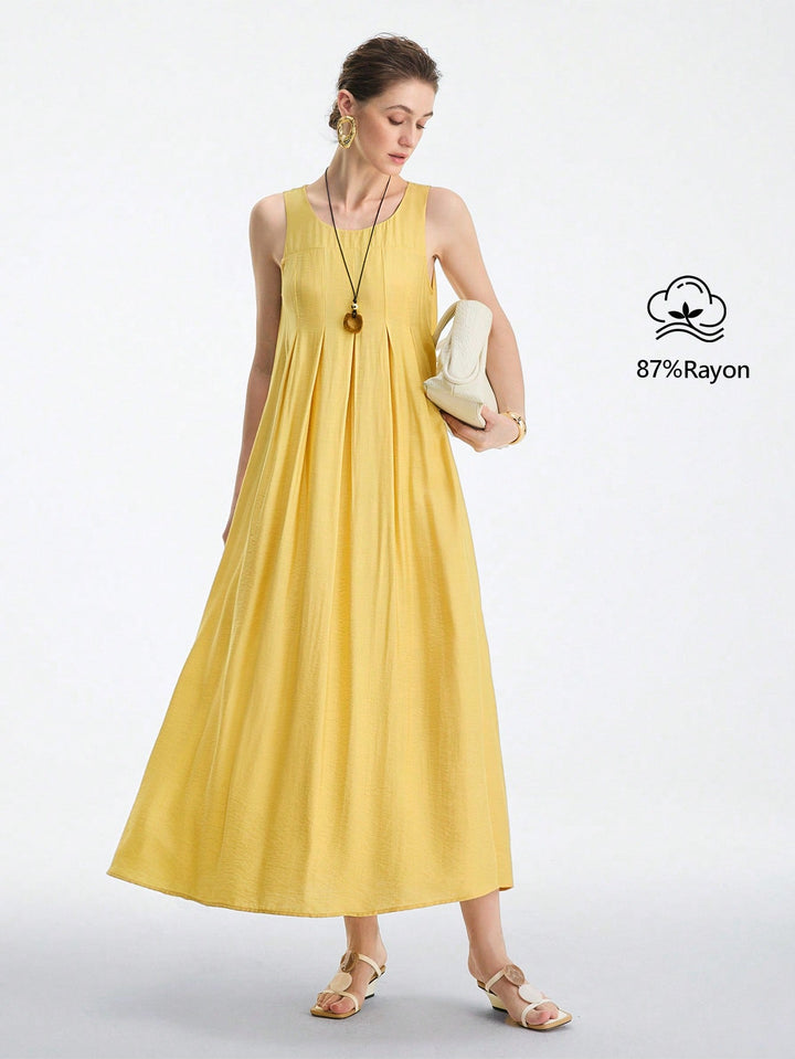 Rochie maxi SHEIN, galben