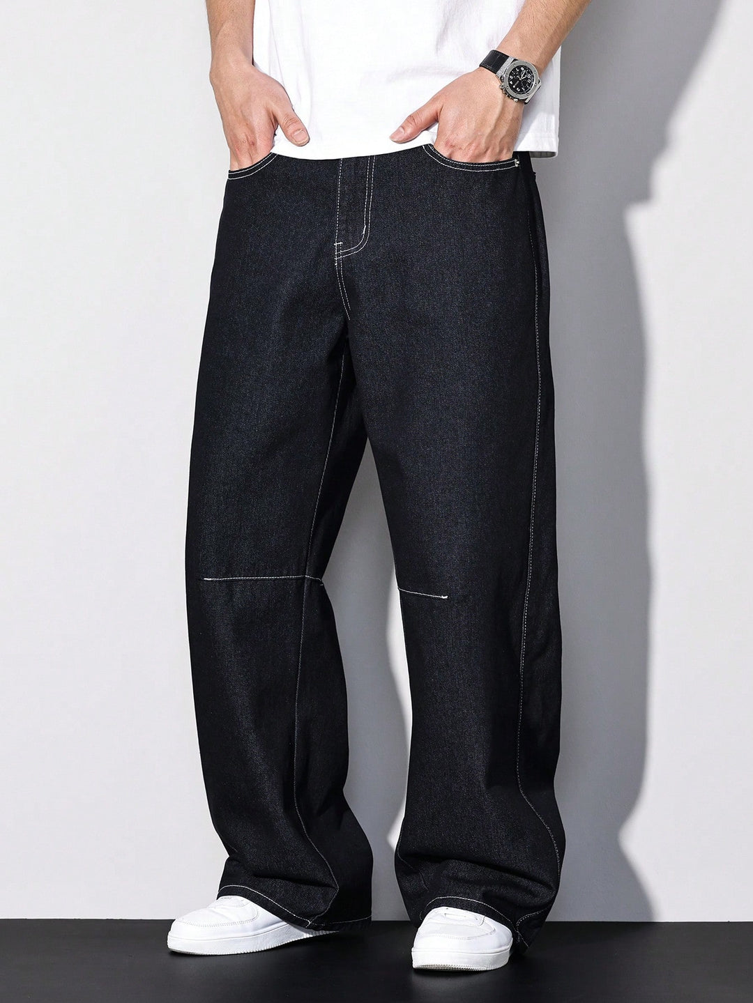Jeans SHEIN, albastru