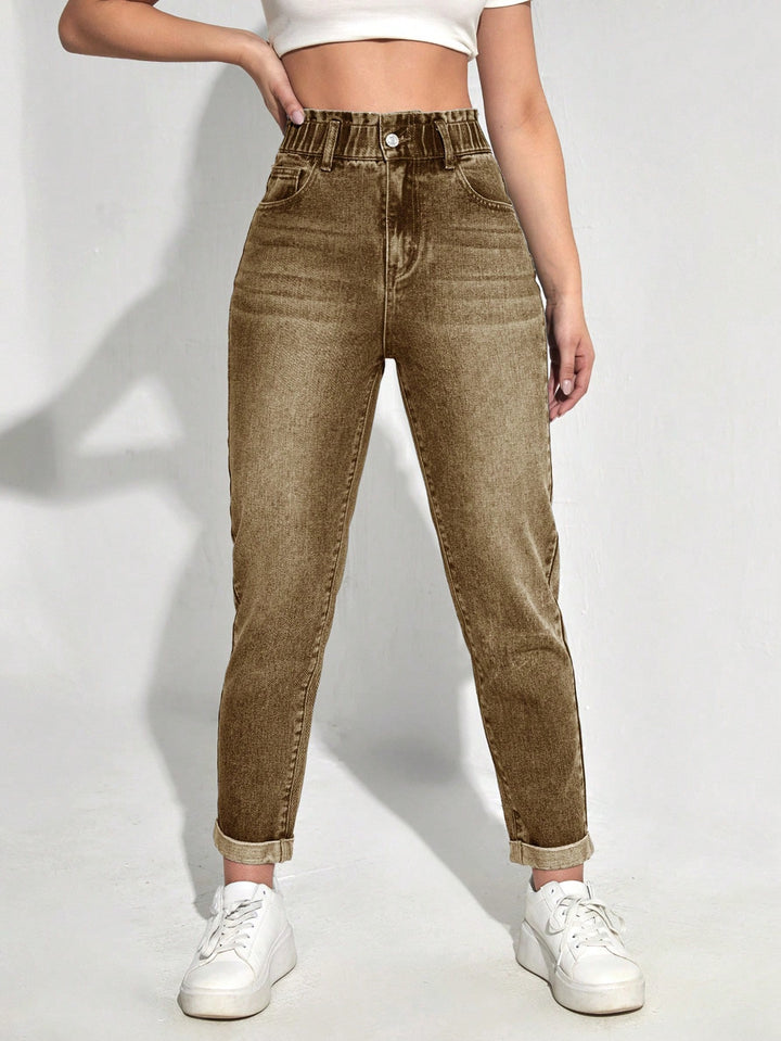 Jeans SHEIN, maro