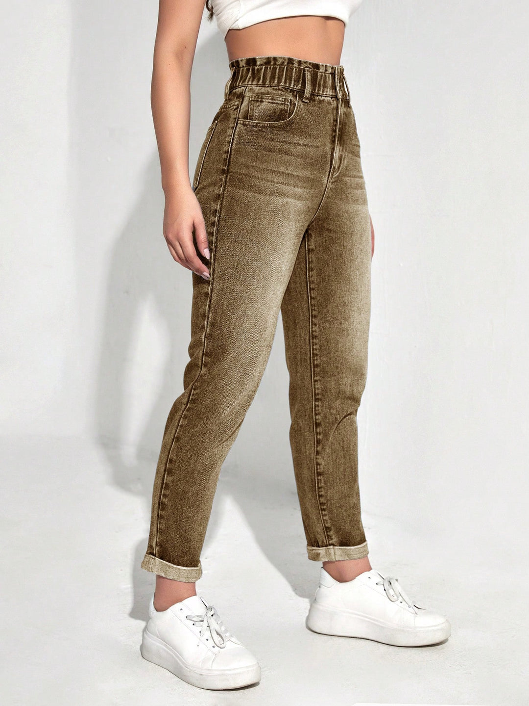 Jeans SHEIN, maro
