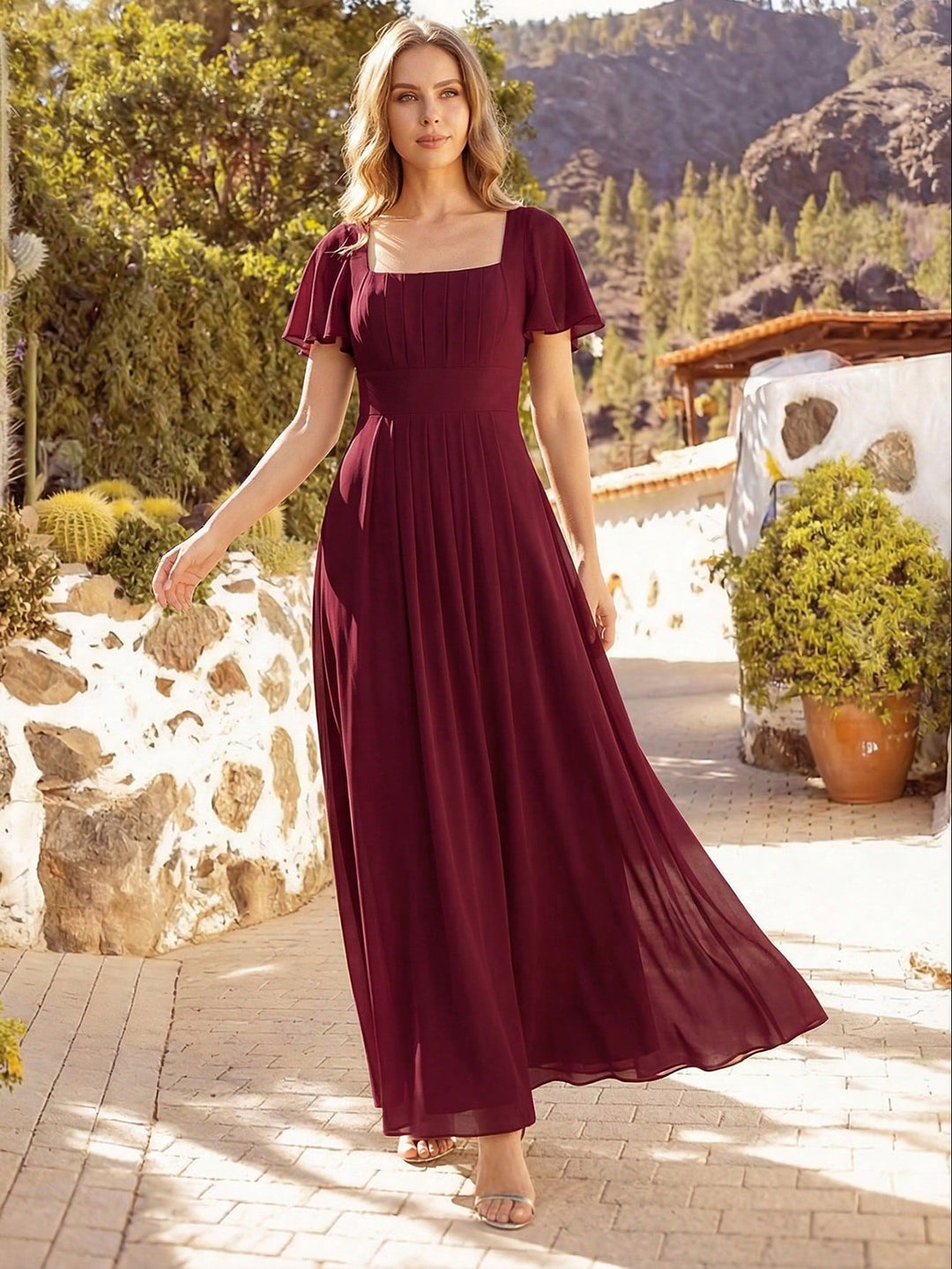 Rochie SHEIN, vișiniu