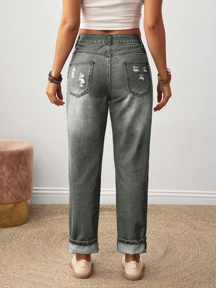 Jeans SHEIN, gri