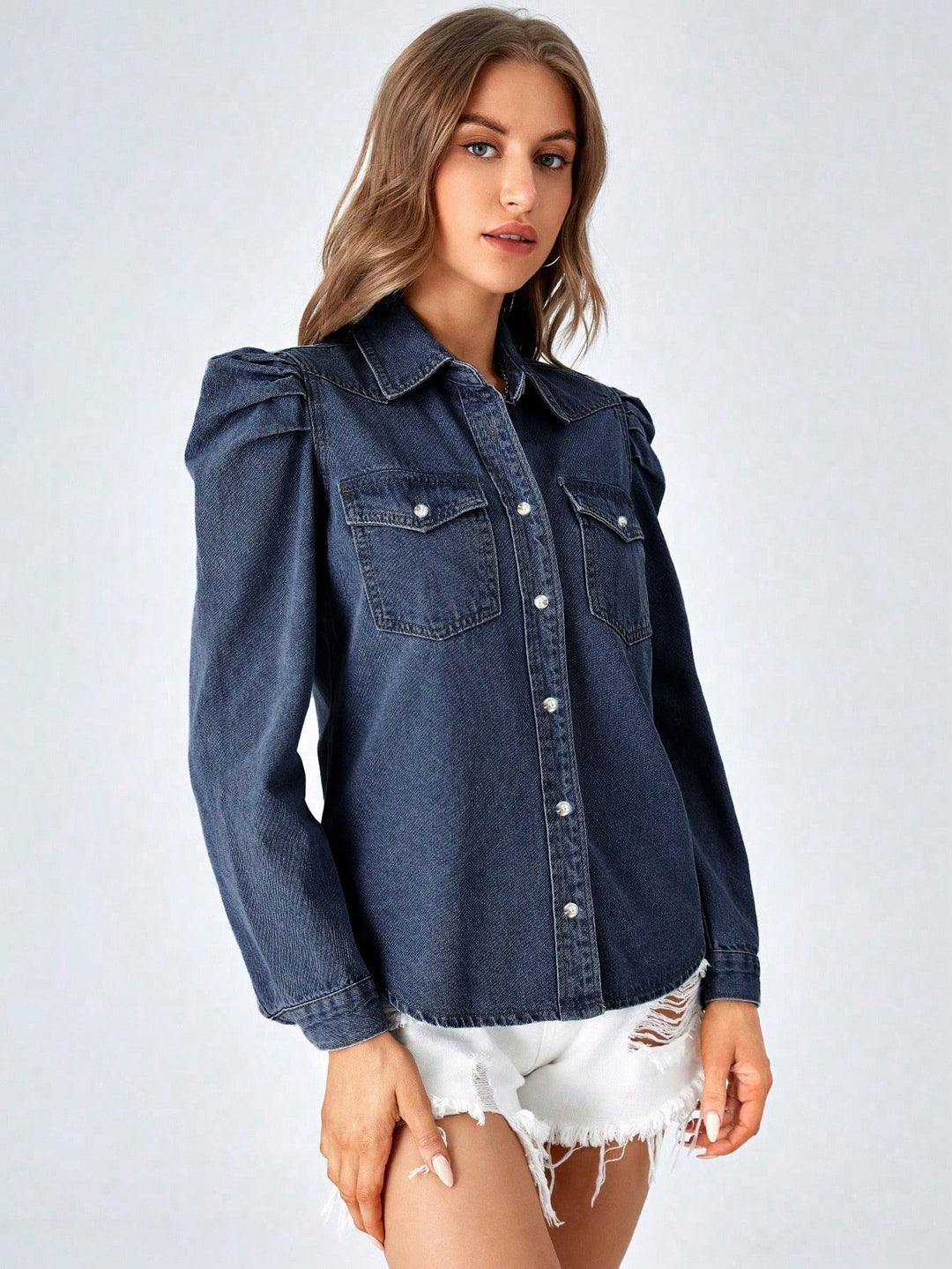 Top SHEIN, albastru